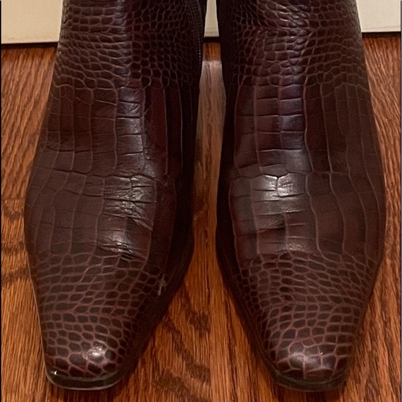 Indeed Exotic leather tall boot. NWT - Picture 4 of 4